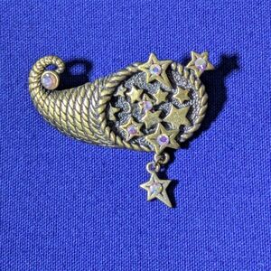 Gold Star Brooch